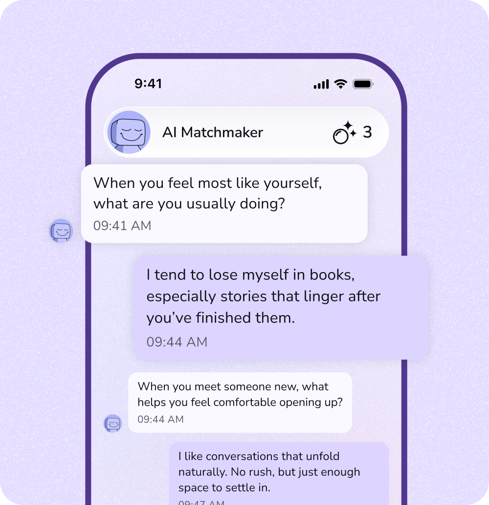 AI conversation interface